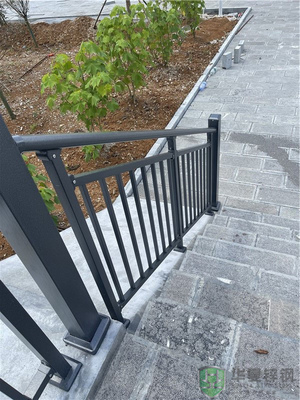 锌钢金属灰楼梯扶手