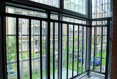 锌钢飘窗护栏室内
