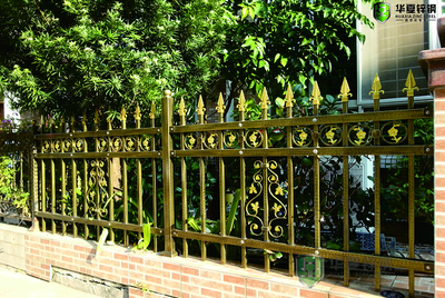 高端古铜色锌钢围栏