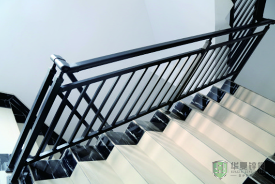 高端科技黑楼梯扶手