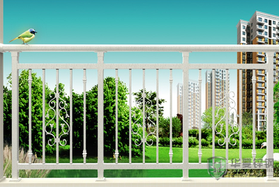 枫叶花锌钢阳台护栏